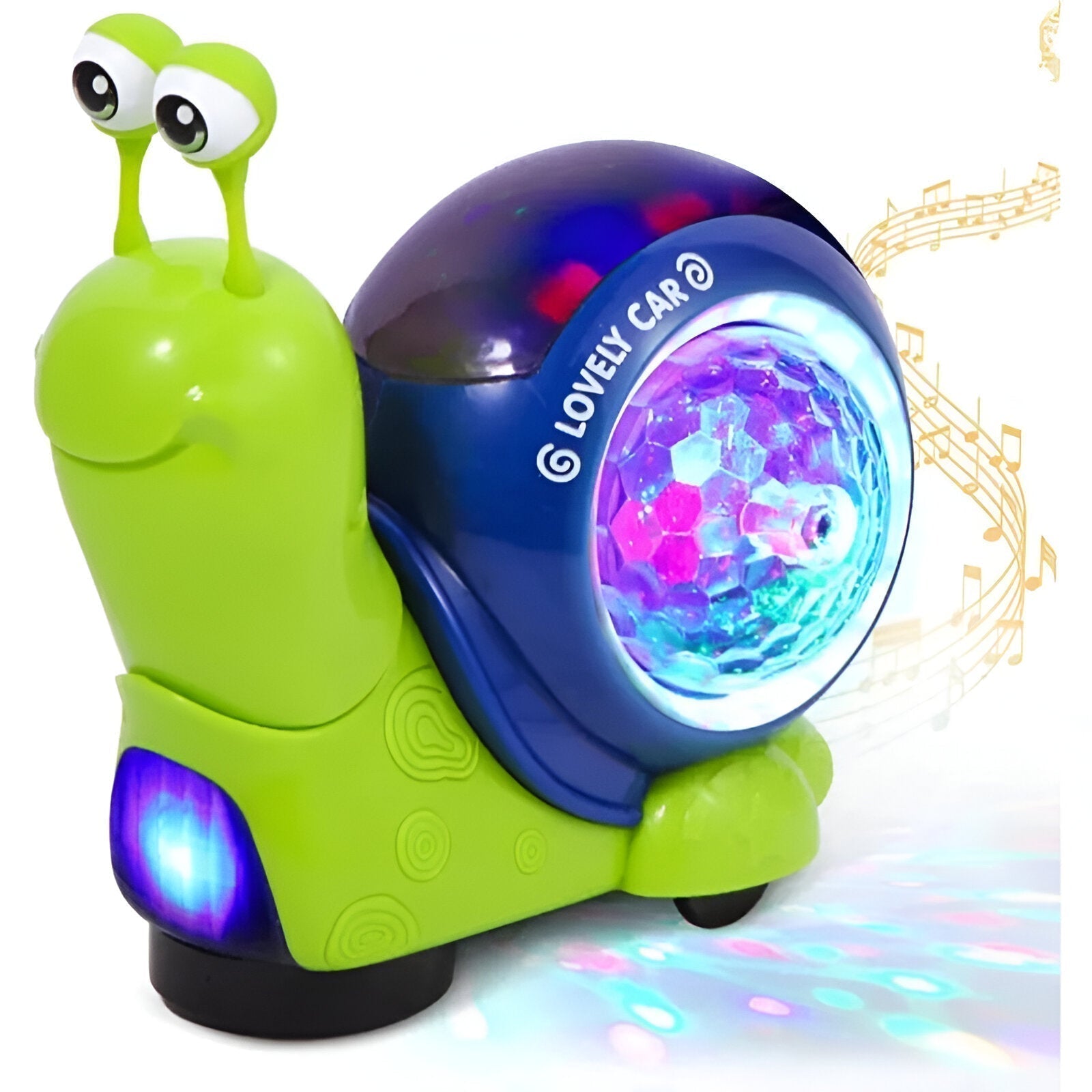 Discover: Snail Sensory Tummy Time Toy - Calming Baby | Sensory Toys