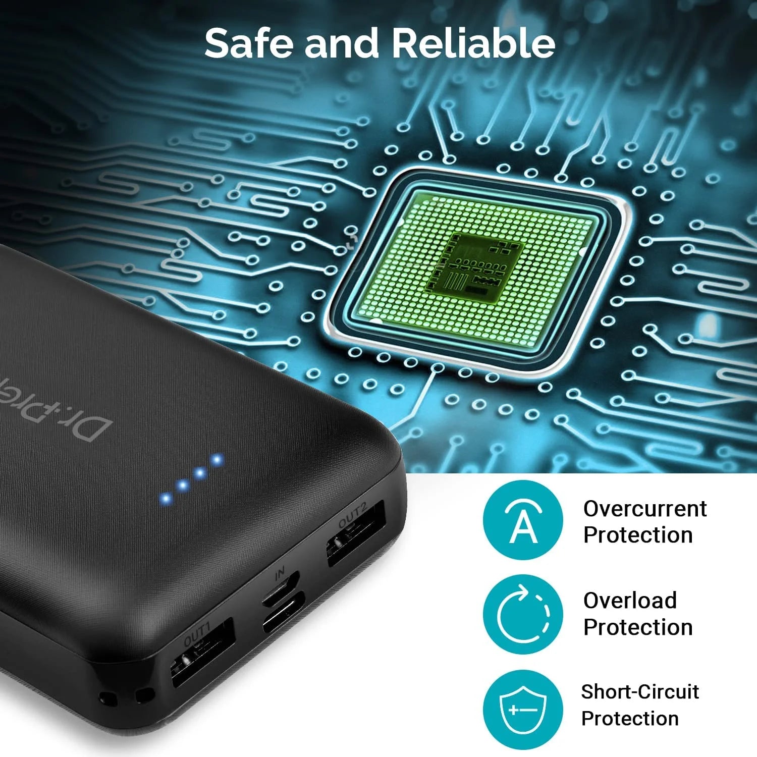 Portable Power Bank for Heated Vest