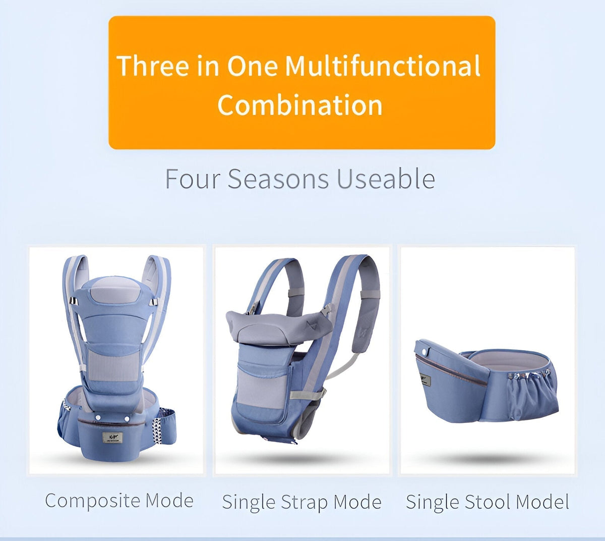 Baby Carrier Waist Stool-Donrams-