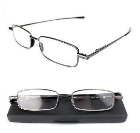 Compact Mens & Ladies Folding Reading Glasses-564575