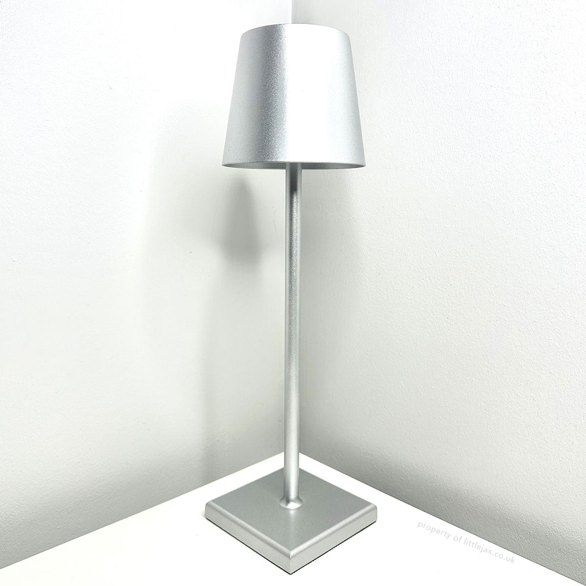 Contemporary Cordless Modern Table Lamp-Donrams-Sliver- 67650067654568