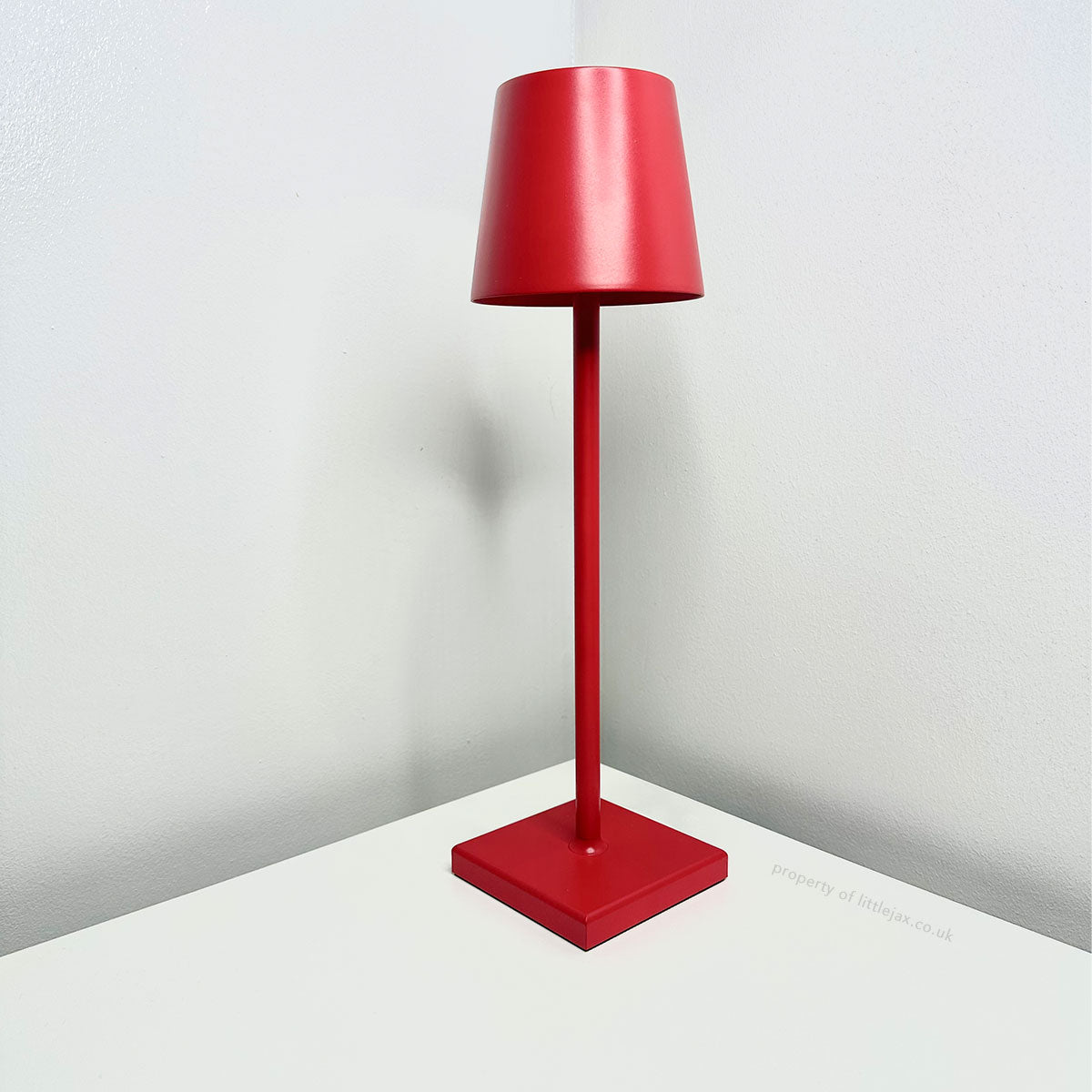 Contemporary Cordless Modern Table Lamp-Donrams-Red- 67650067654571