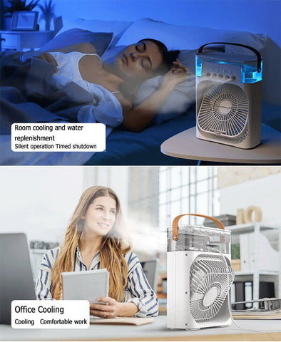 Donrams - 3 in 1 Air Cooler Humidifier
