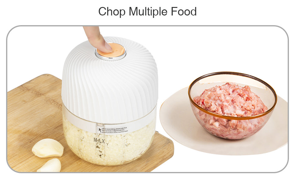 Donrams - Electric Garlic Onion chili Chopper