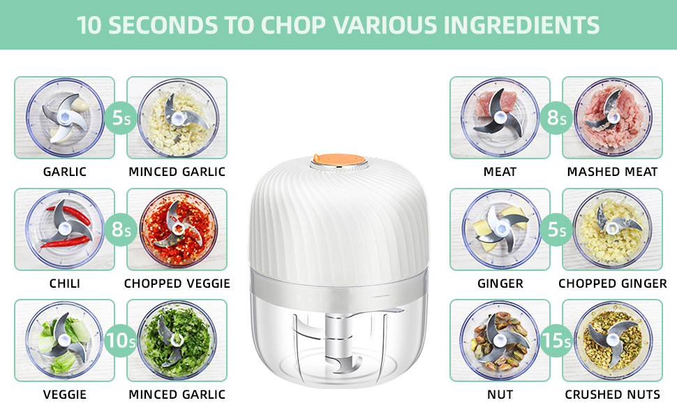 Donrams - Electric Garlic Onion chili Chopper
