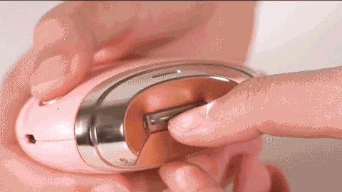 Donrams - Electric Nail Clipper, Automatic Nail Polishing Trimming Manicure