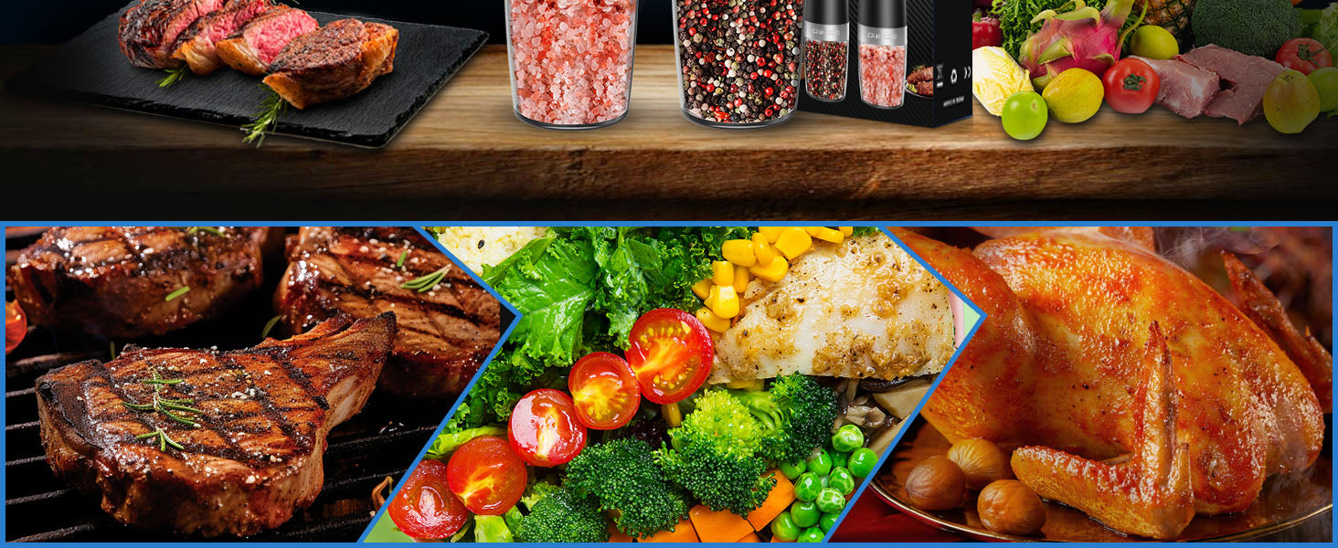 Donrams - Electric Salt And Pepper Grinder