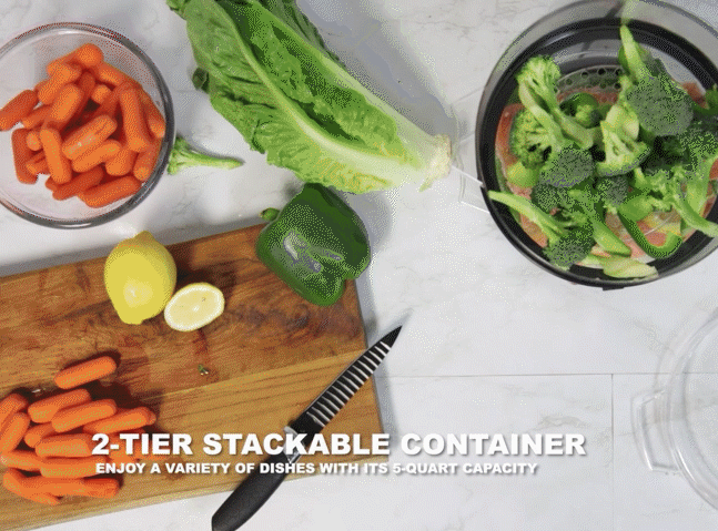 Donrams - Electric Vegetable Steamer