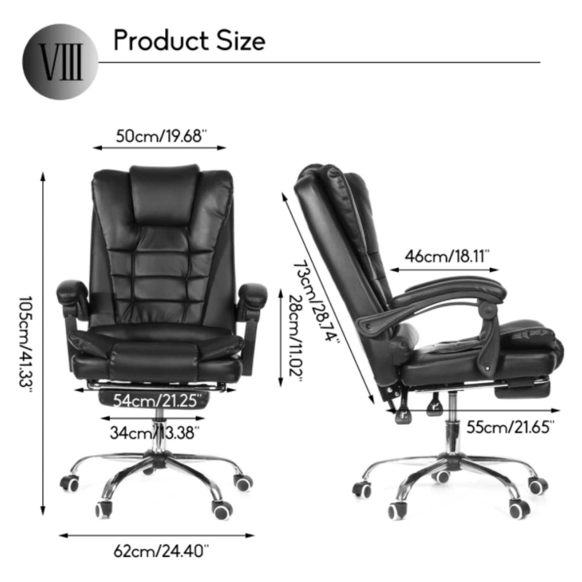 Donrams - Ergonomic Office Chair