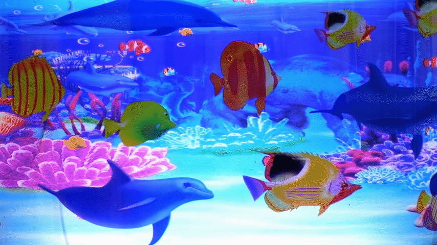 Donrams - Fake Fish Tank Aquarium