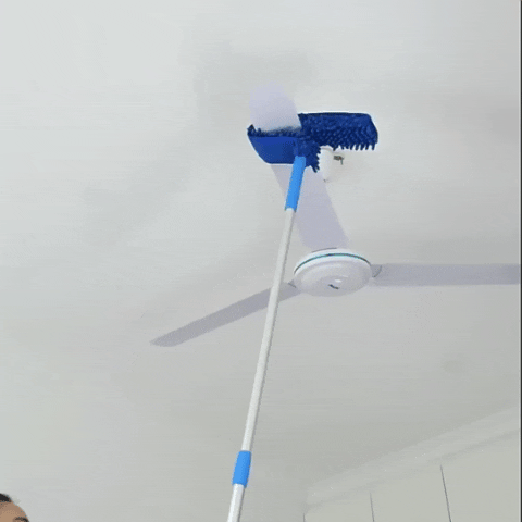 Donrams - Flexible Extendable High Reach Microfiber Ceiling Fan Duster