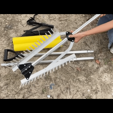 Donrams - Floating Lake Weed Removal Rake Set
