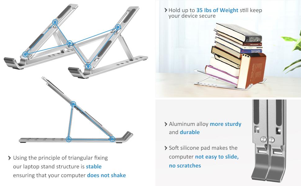 Donrams - Foldable Portable Laptop Stand