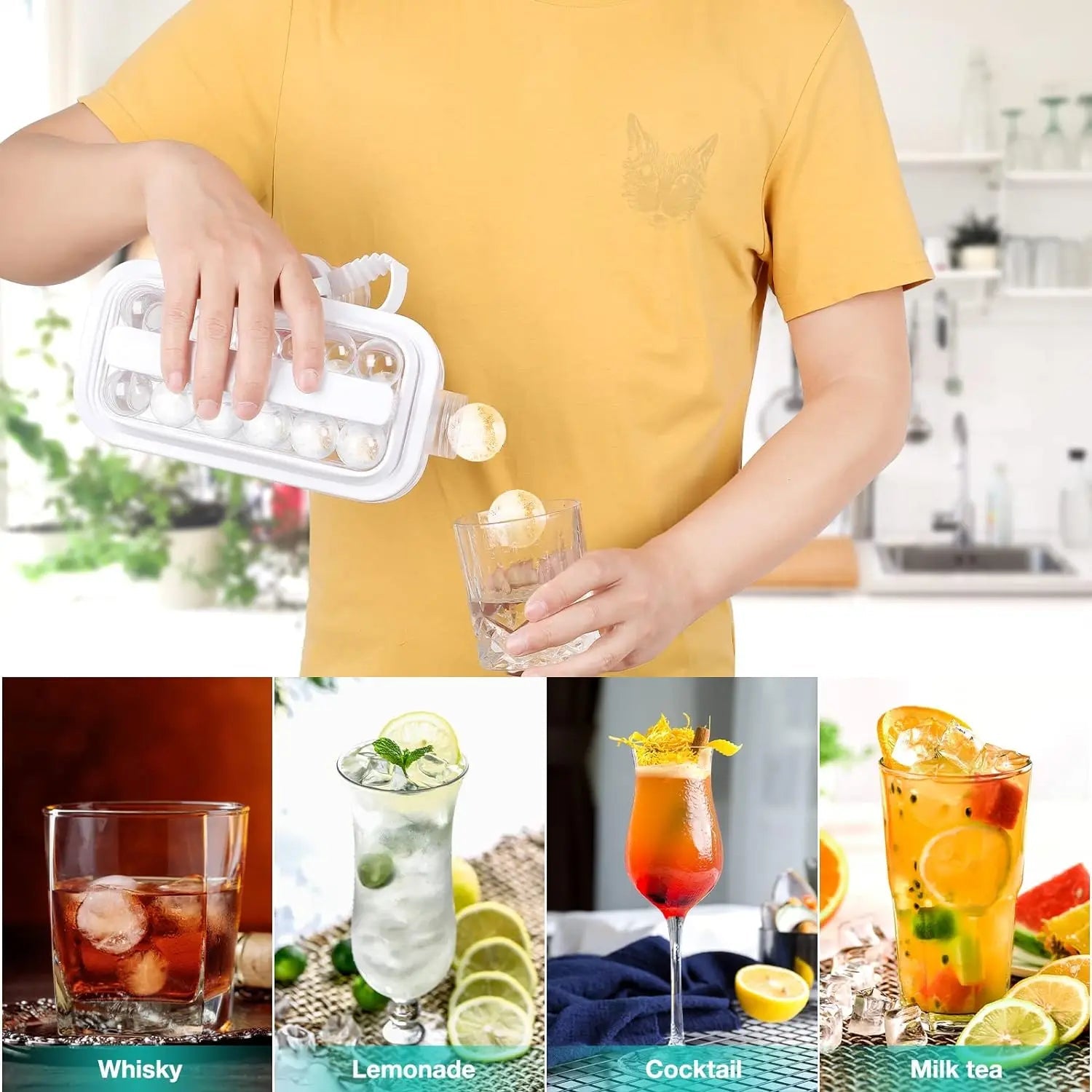 Donrams - Ice Ball Maker Kettle