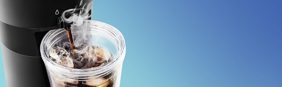 Donrams - Ice Coffee Machine Maker