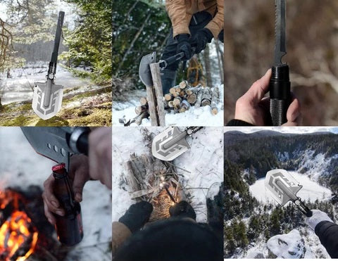 Donrams - Indestructible Multi Function Survival Shovel