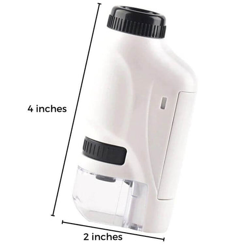 Donrams - Kid's Portable Mini Pocket Microscope