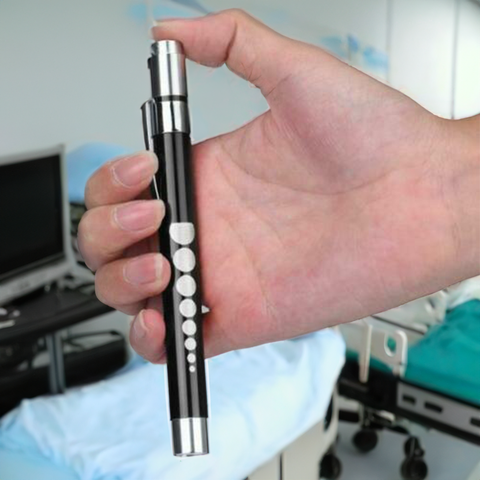 Donrams - LED High Quality Medical First Aid Pen Light Flashlight for Doctor Nurse Emergency