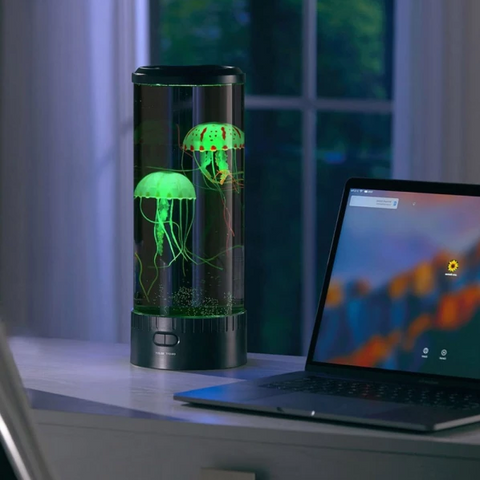 Donrams - LED Jellyfish Lava Lamp & Aquarium For Kids & Adults