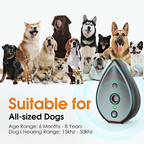 Donrams - Long-Range Ultrasonic Anti-Barking Device Stopper
