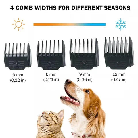 Donrams - Low Noise Pet Grooming Clipper
