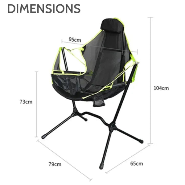 Donrams - Luxury Reclining Camping Chair