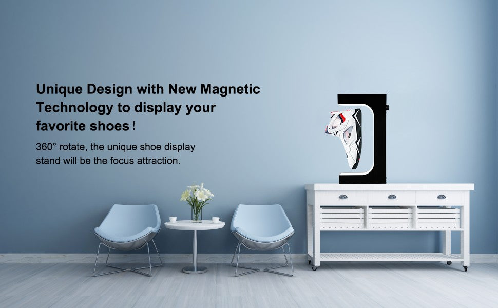 Donrams - Magnetic Floating Levitating Shoe Display