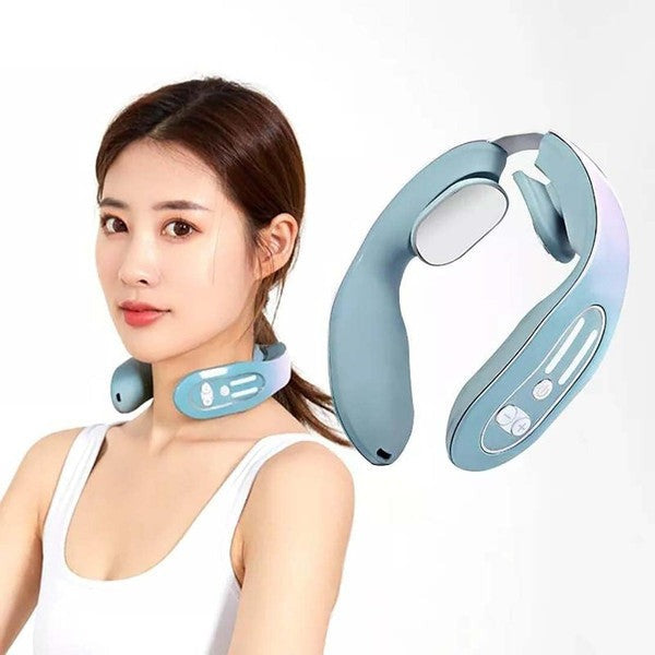 EMS Neck Acupoints Lymphvity Massager Device-CQA9417470902568-564575 CQA9417470902568