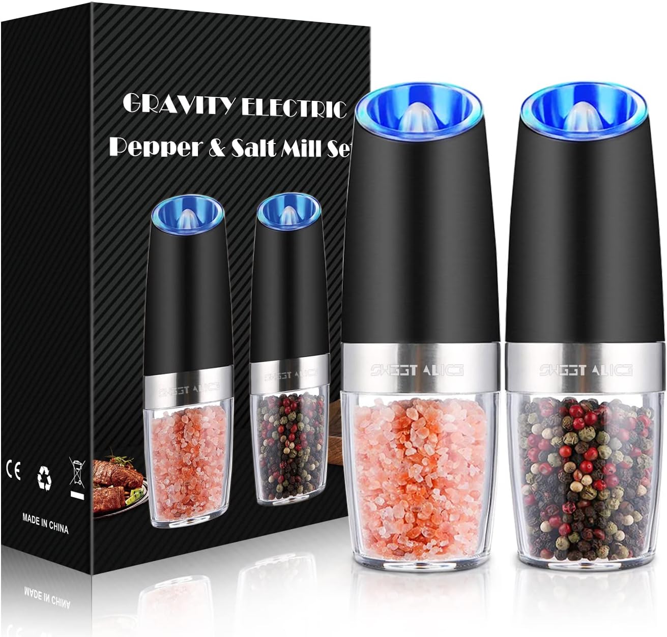 Electric Salt And Pepper Grinder-CQA9417478570280-564575 CQA9417478570280