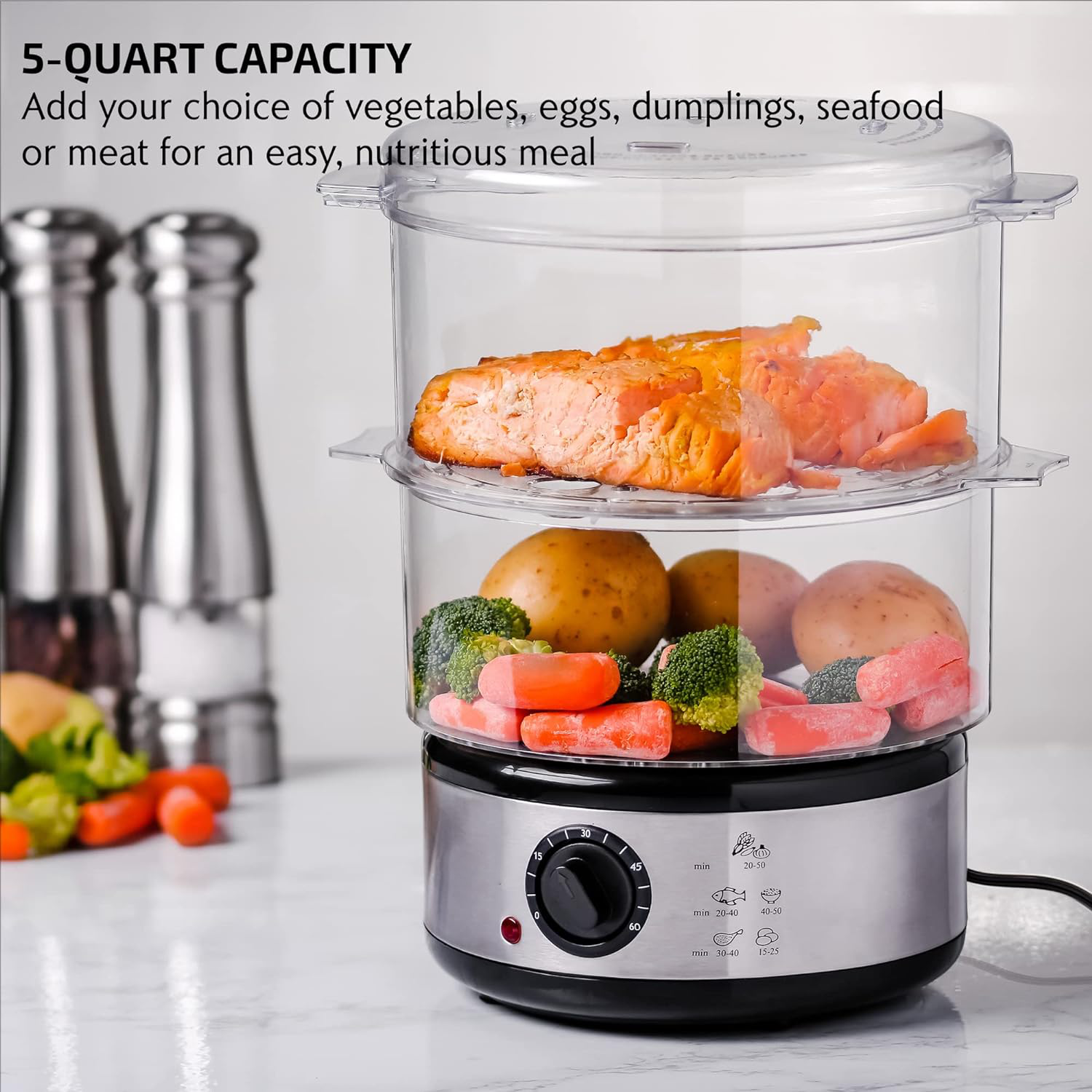 Electric Vegetable Steamer-CQA9417475326248-564575 CQA9417475326248