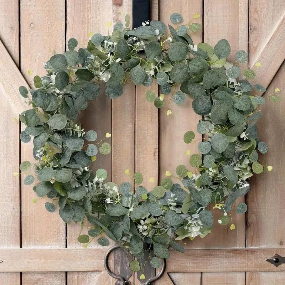 Elegant Decorative Faux Eucalyptus Garland-CQA9417467953448-564575 CQA9417467953448