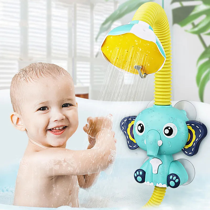 Elephant Bath Shower-Donrams- 