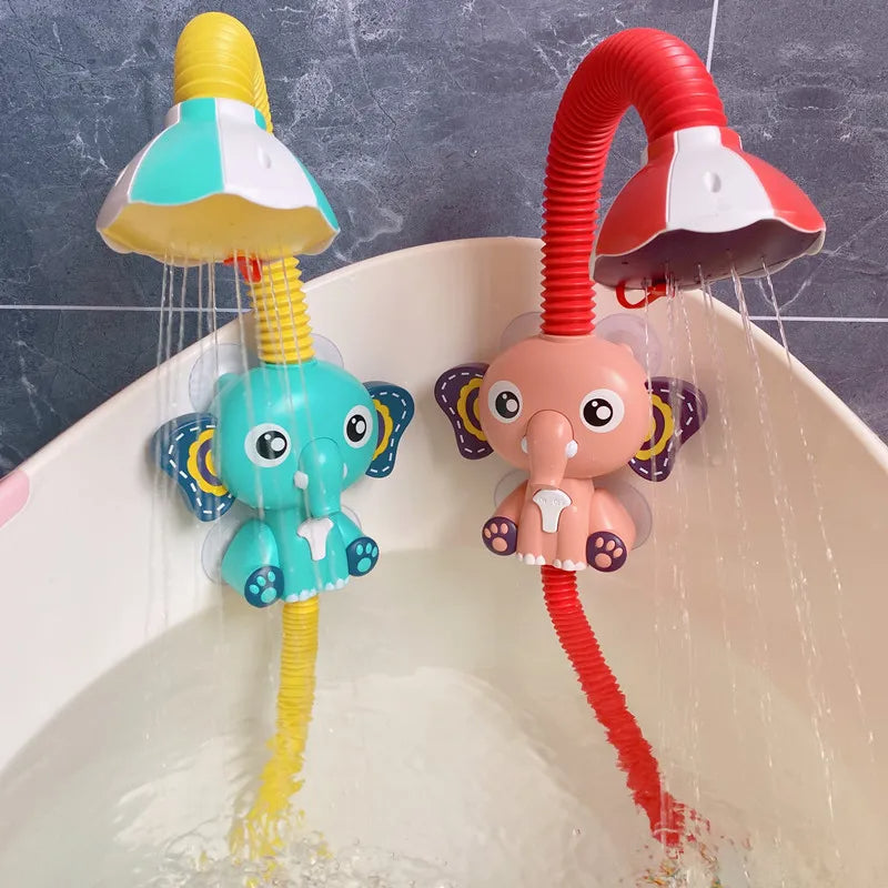 Elephant Bath Shower-Donrams- 