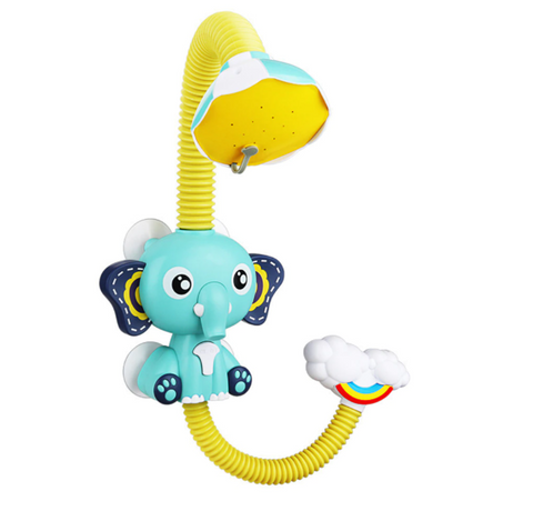 Elephant Bath Shower-Donrams-Blue- 676567654584