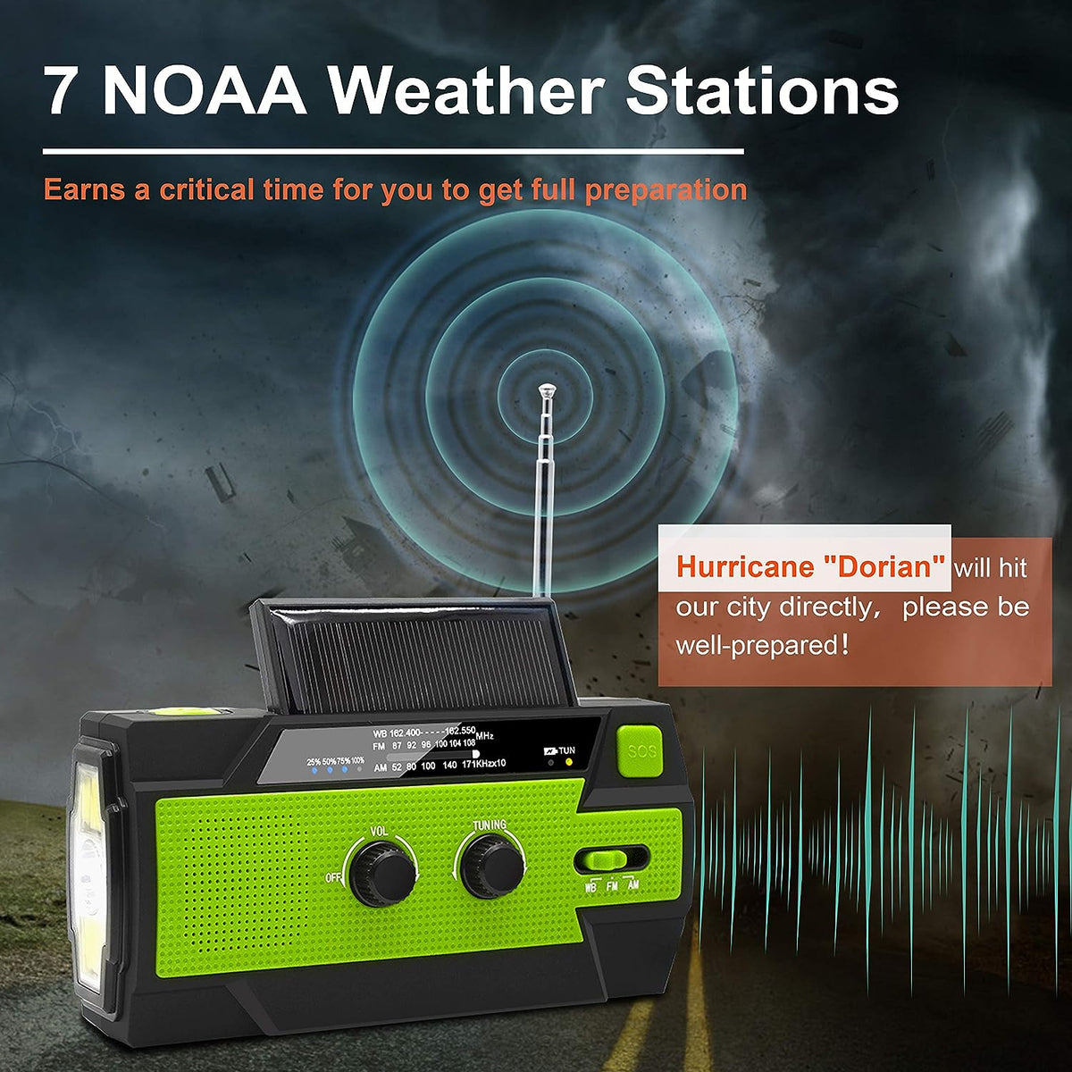 Emergency Crank Weather Radio-CQA9417480438056-564575 CQA9417480438056