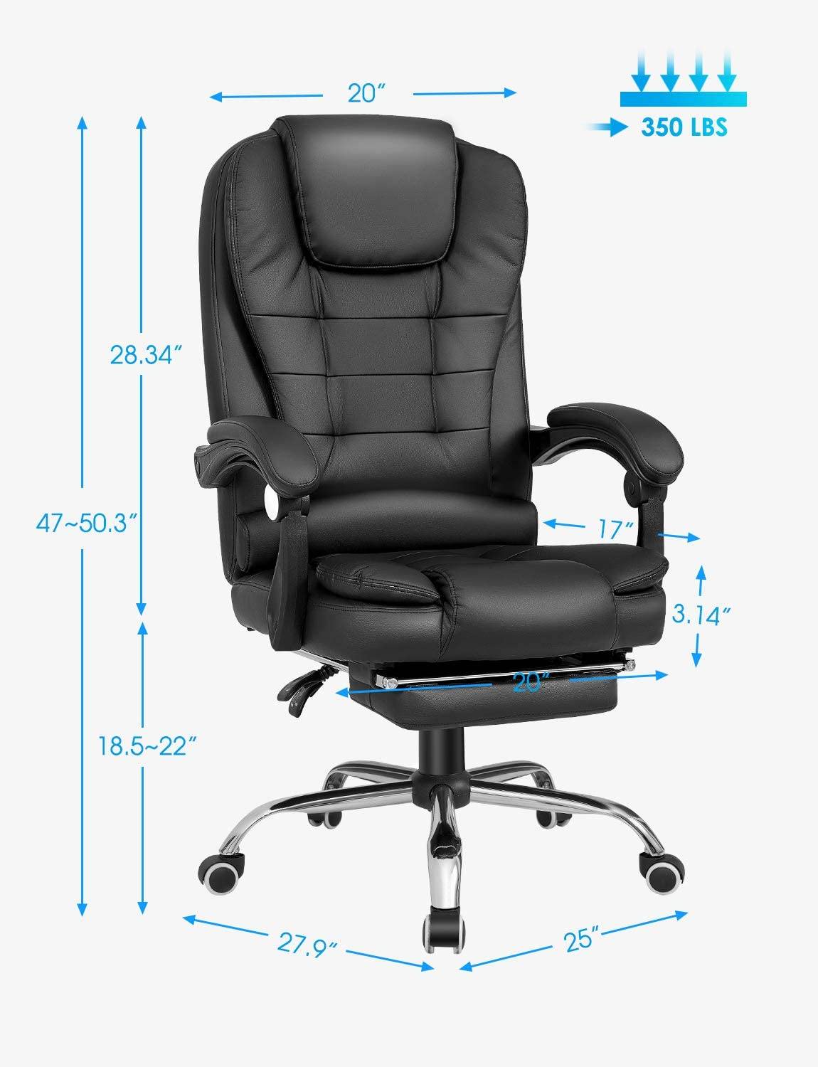 Ergonomic Office Chair-CQA9417511436584-564575 CQA9417511436584