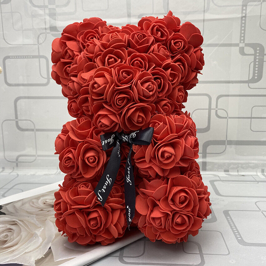 Eternal Love Rose Flower Valentine's Teddy Bear Gift 10"-564575 