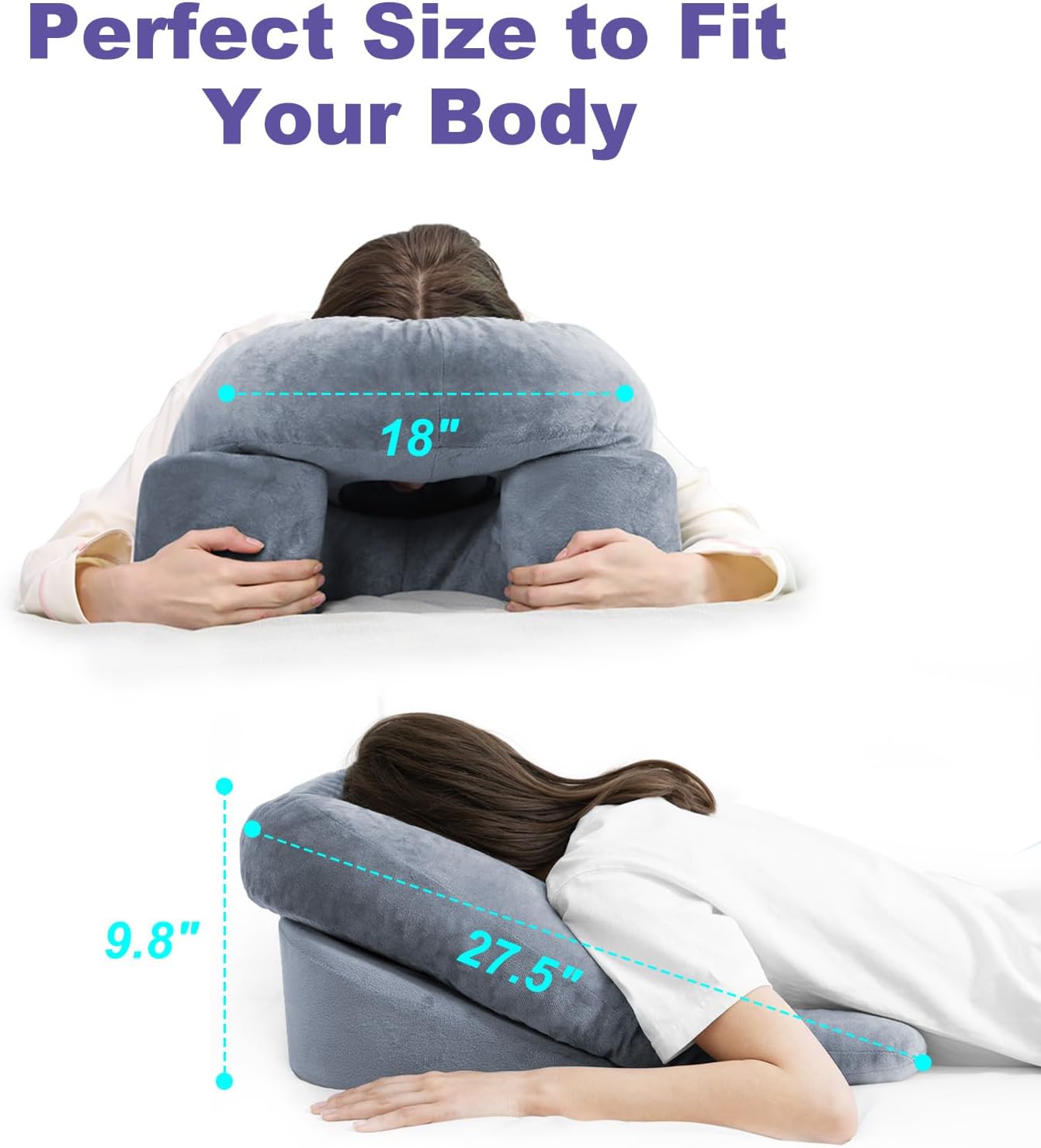 Face Down Pillow After Bbl Or Eye Surgery Stomach Sleeping Pillow-CQA9417466085672-564575 CQA9417466085672