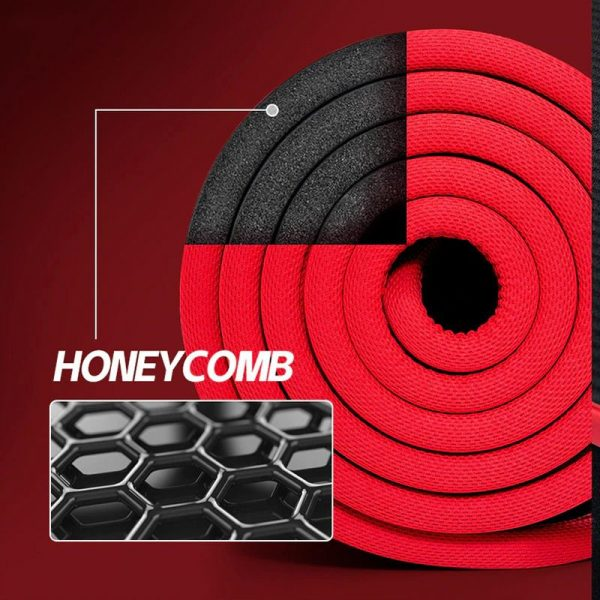 Fitness Mat Men’s High Density Exercise Yoga Non-Slip Mat For Gym Home-CQA9417505112360-564575 CQA9417505112360