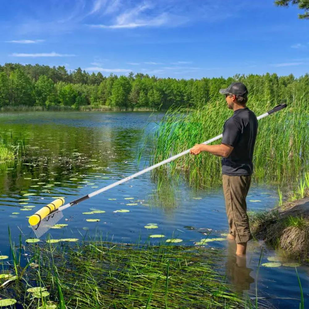 Floating Lake Weed Removal Rake Set-CQA9417472737576-564575 CQA9417472737576