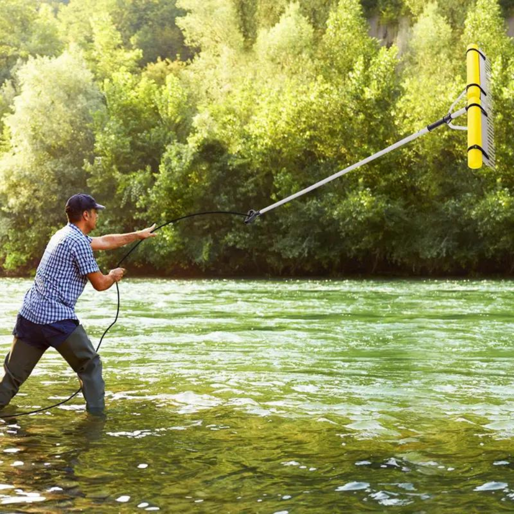 Floating Lake Weed Removal Rake Set-CQA9417472737576-564575 CQA9417472737576