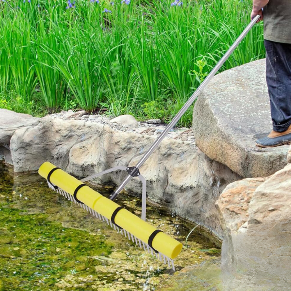 Floating Lake Weed Removal Rake Set-CQA9417472737576-564575 CQA9417472737576