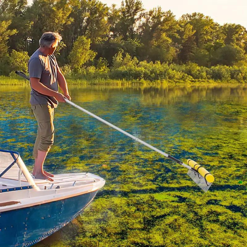 Floating Lake Weed Removal Rake Set-CQA9417472737576-564575 CQA9417472737576