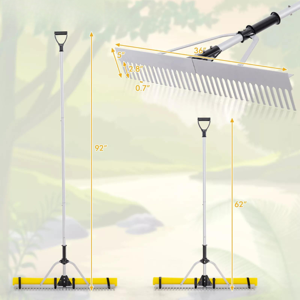 Floating Lake Weed Removal Rake Set-CQA9417472737576-564575 CQA9417472737576