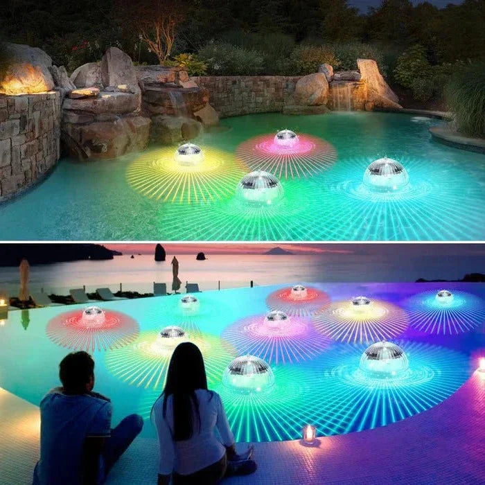 Floating Swimming Pool Disco Light - Solar Powered Water Drift LED Light-CQA9417467265320-564575 CQA9417467265320