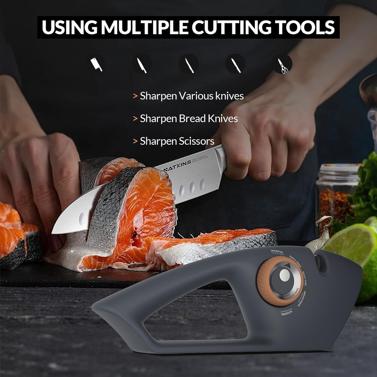 Handheld Kitchen Knife Sharpener Scissor-CQA9417474375976-564575 CQA9417474375976