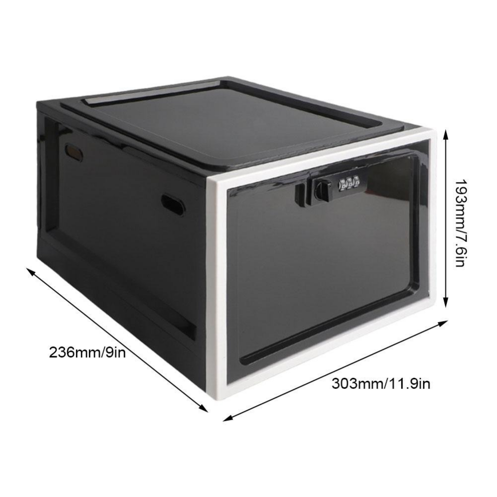 Heavy Duty Lockable Refrigerator Food Organizer Storage Bin-564575 