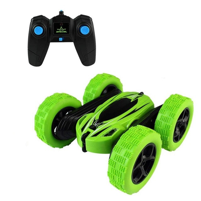 High-Impact RC Stunt Car-CQA9417507471656-Green-564575 CQA9417507471656
