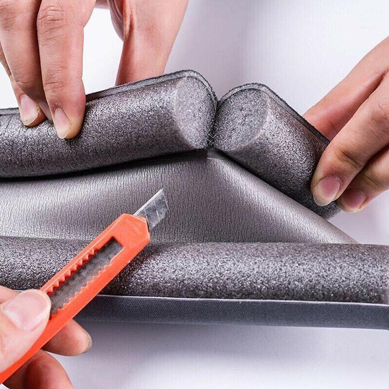 Home Garage Weather Stripping Bottom Under Door Insulation Seal Strip-564575 