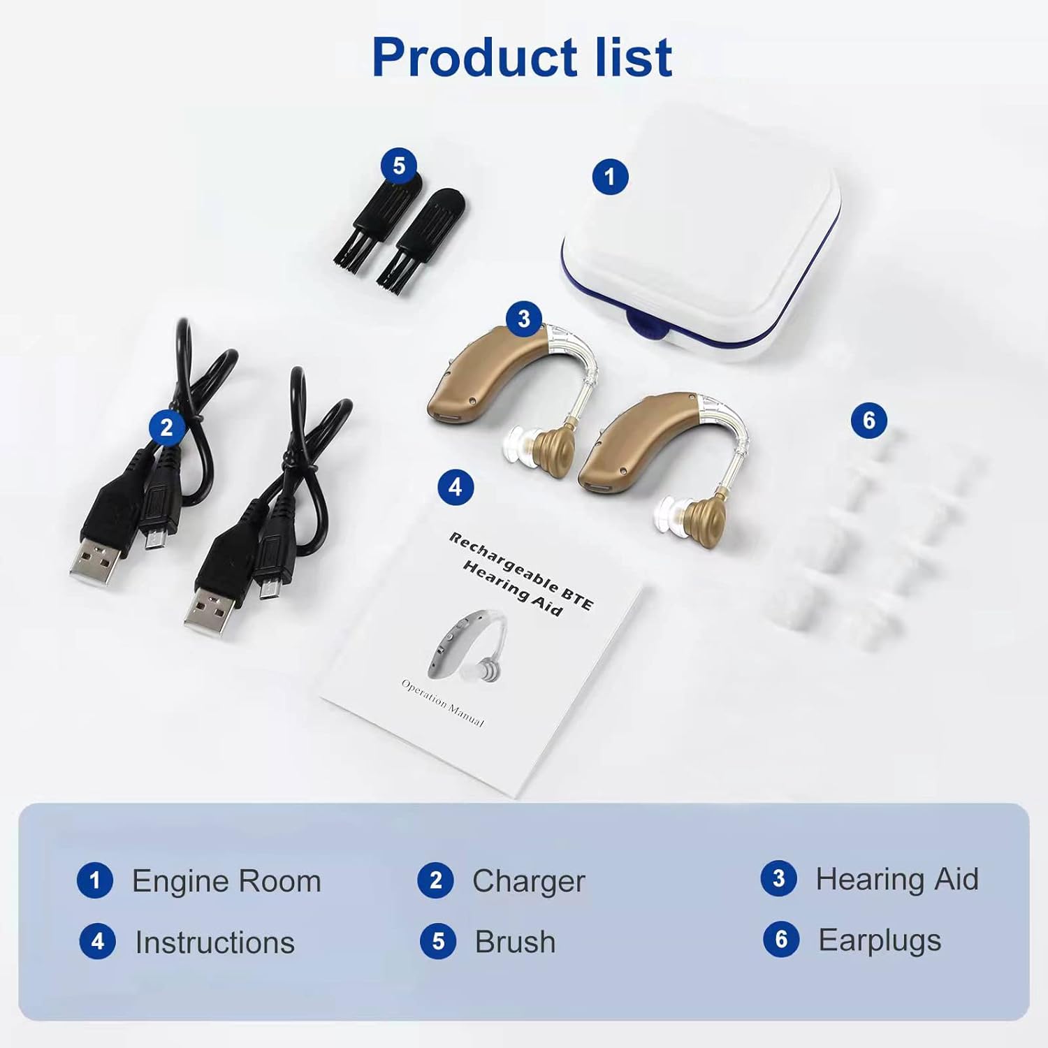 In-Ear Rechargeable Adjustable OTC Hearing Aids-Donrams-544a1AWQ-CQA 9416633450792-CQA 9416633450792143